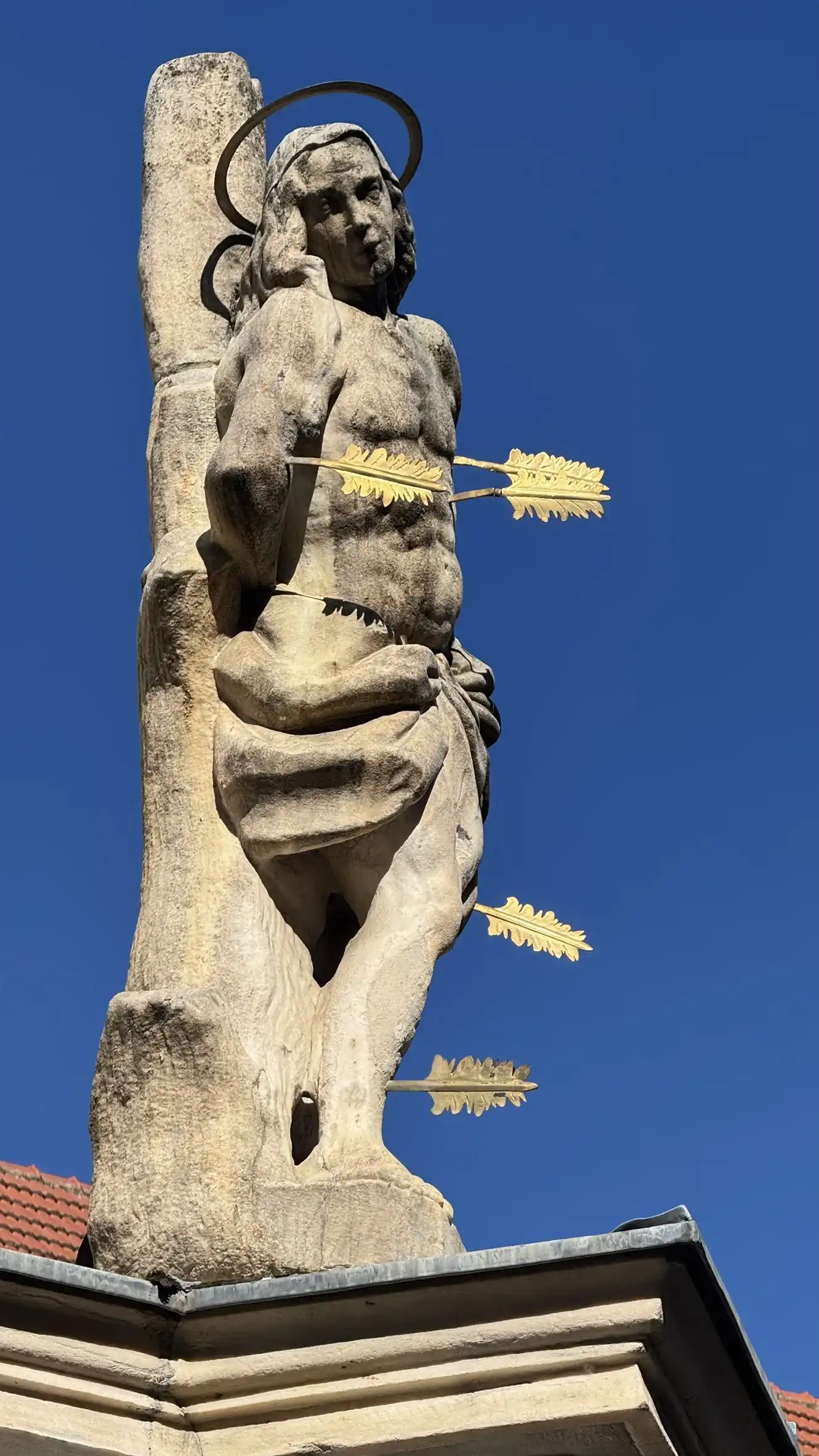 Statue: Plague Saint Sebastian