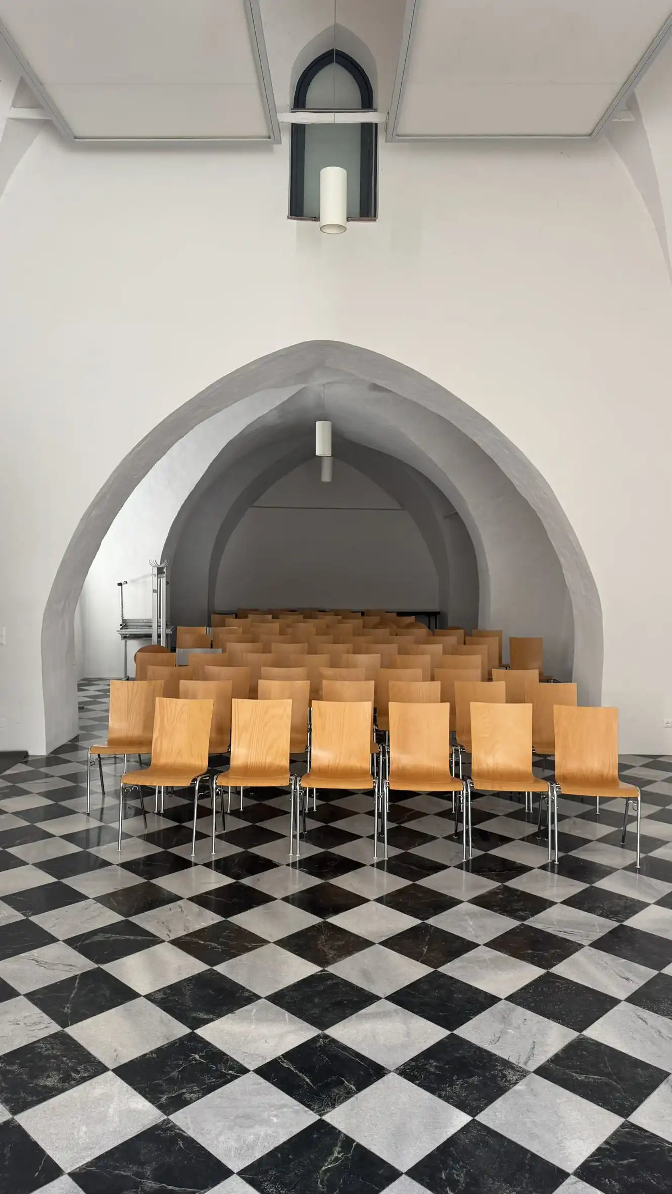 Seating for music concerts in the church