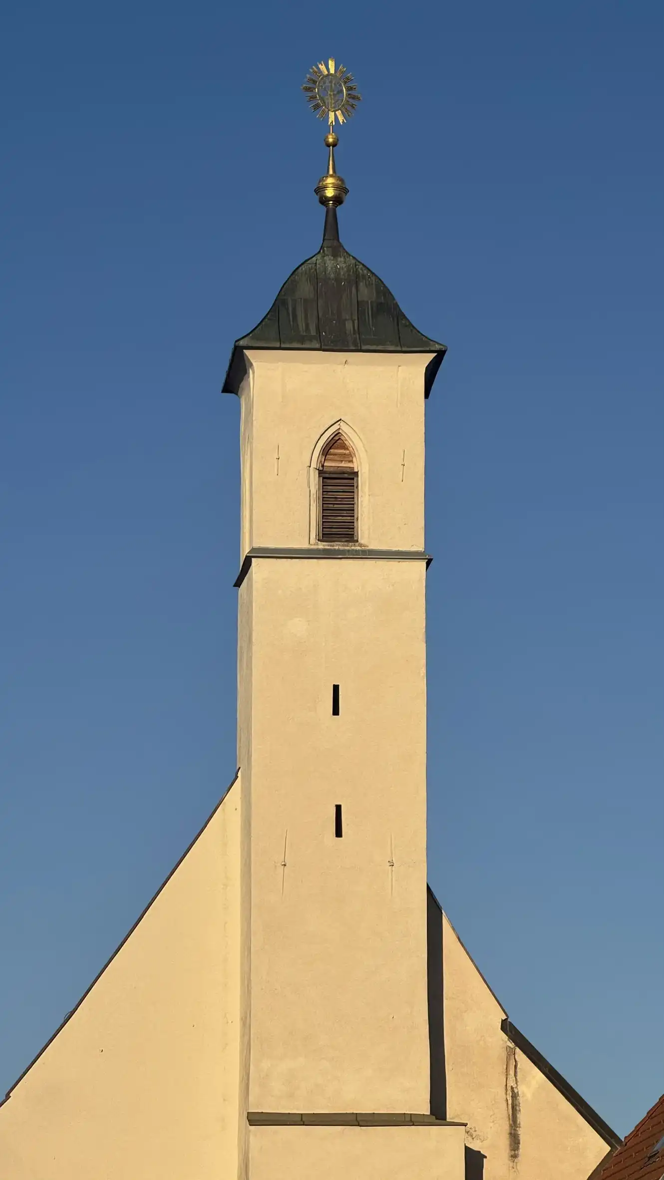 South-west face of the tower
