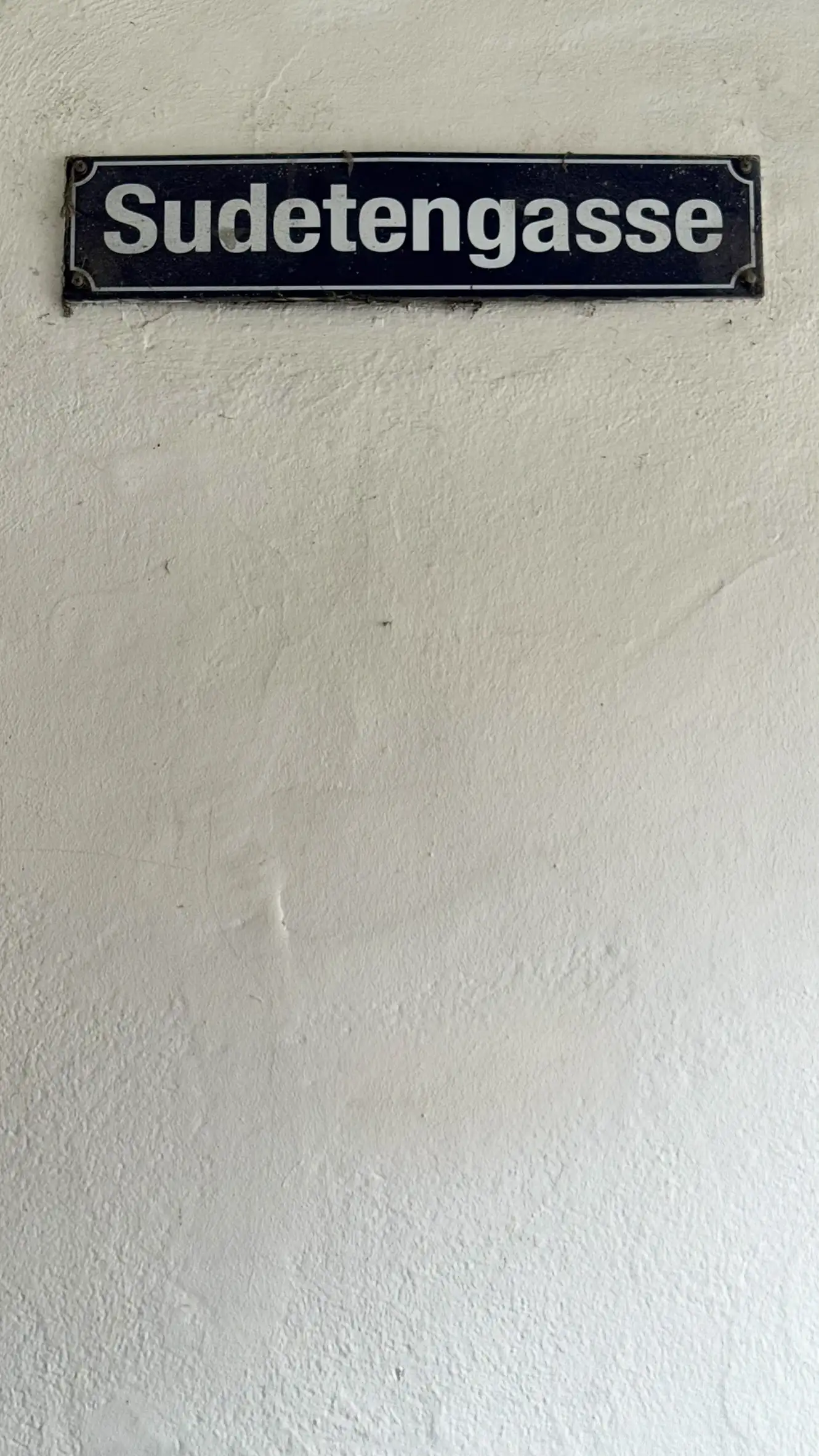 Signage – Sudetengasse