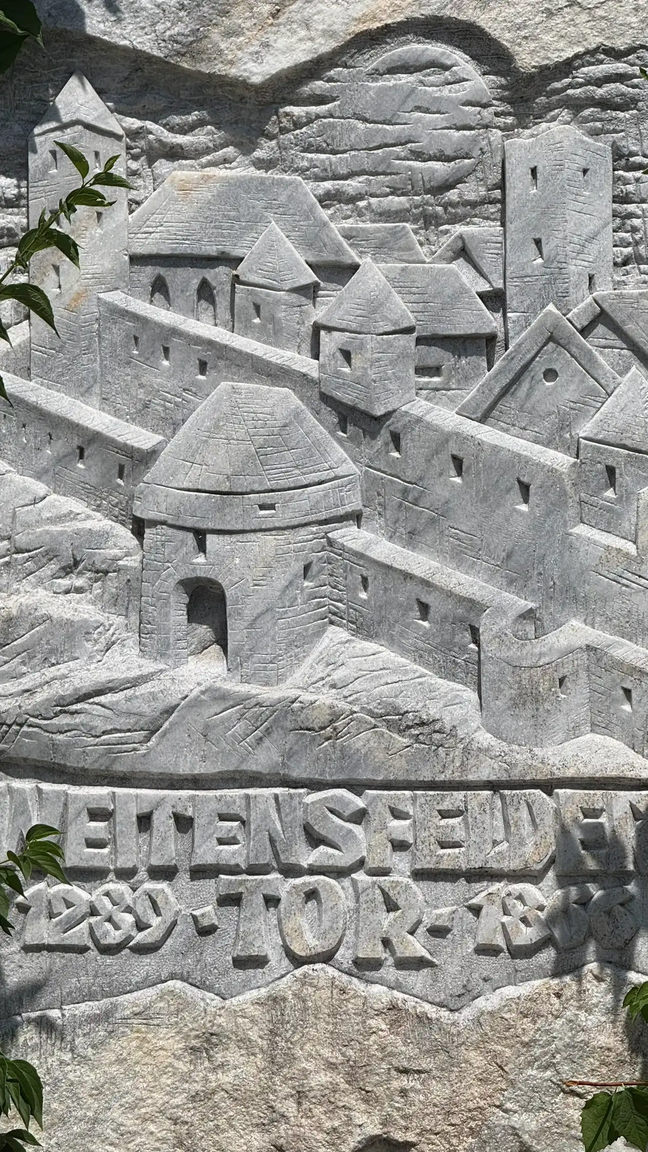 The "Weitensfelder Tor" was fondly known as "Türlein".