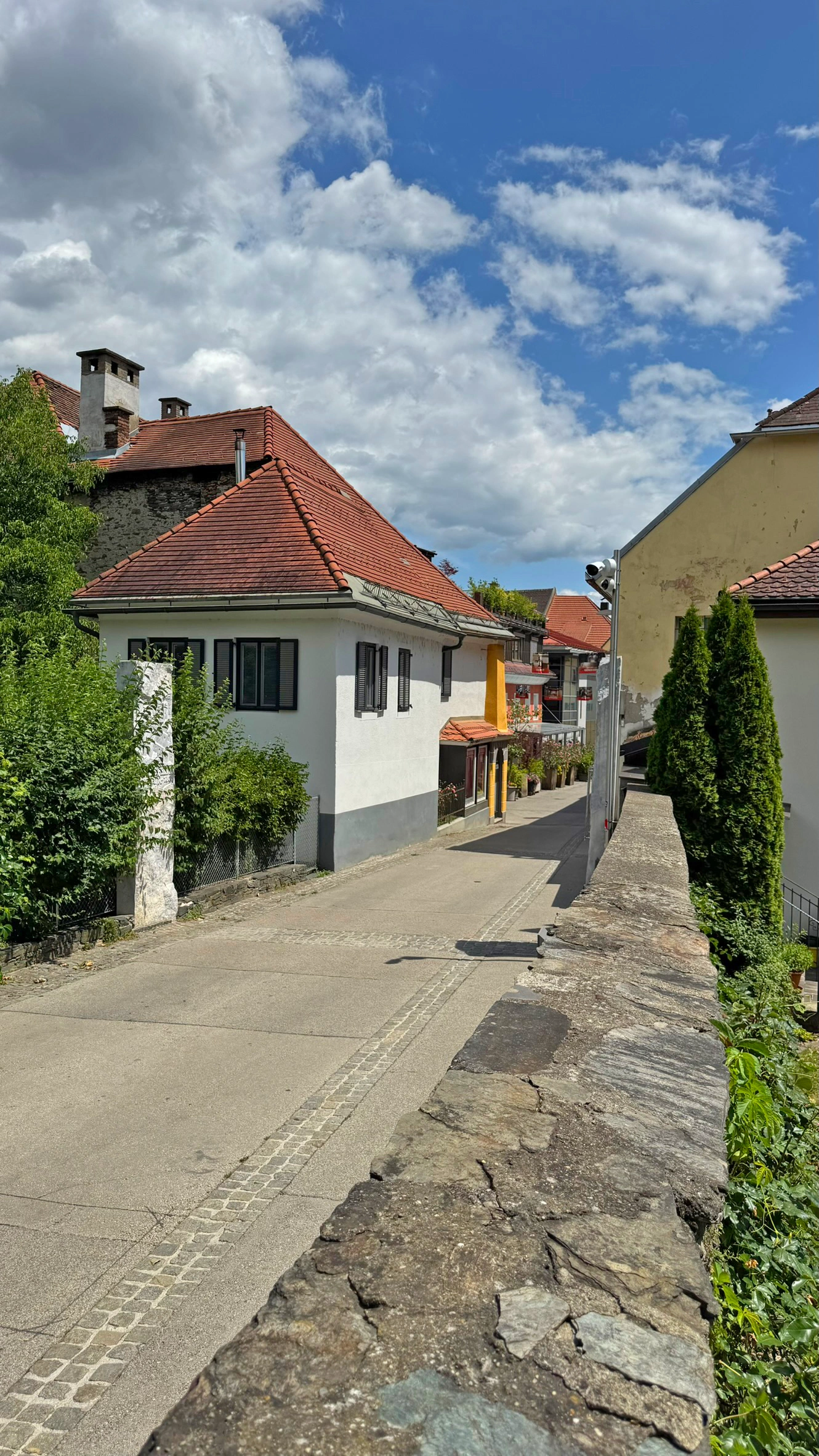 Location of the demolished "Weitensfelder Tor"