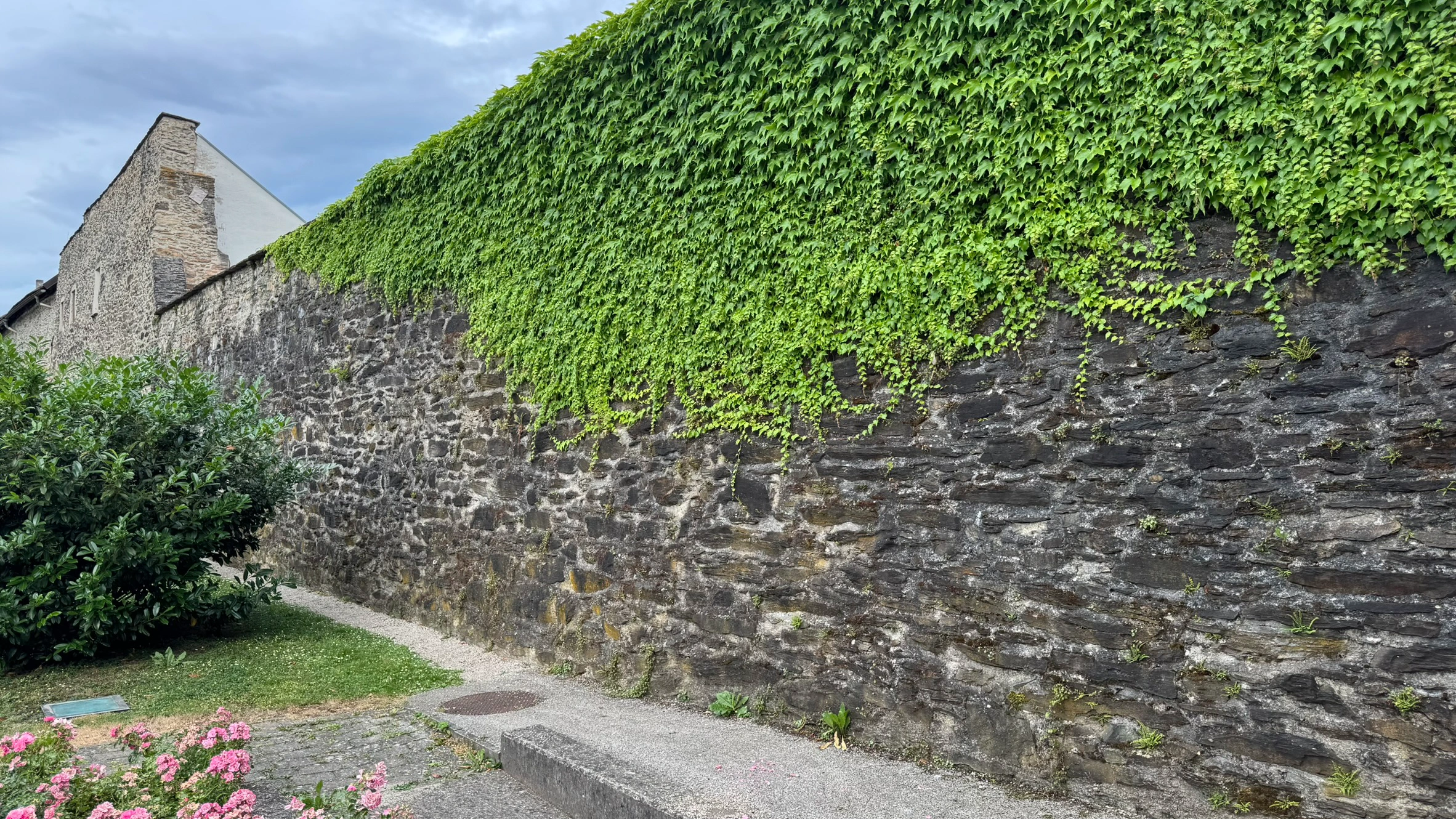 Northwestern Section of the Curtain Wall next to the Grabengarten