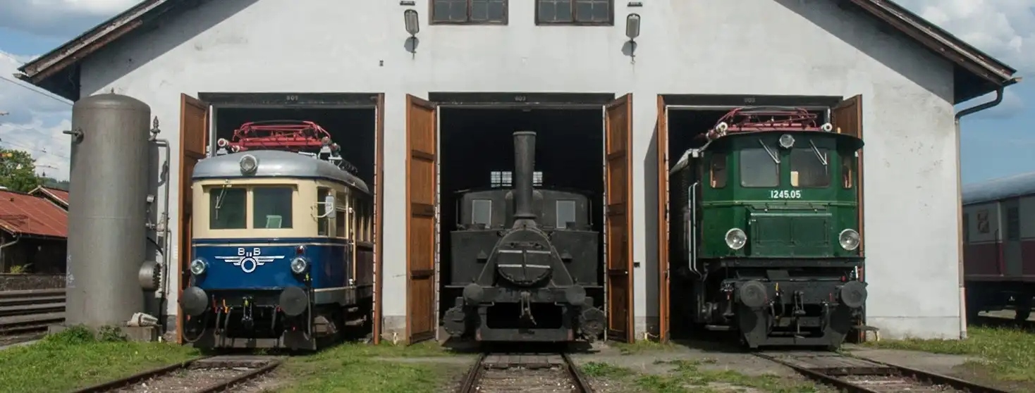 The "Westbahnhof" serviced locomotives and now houses a nostalgic rail collection.
