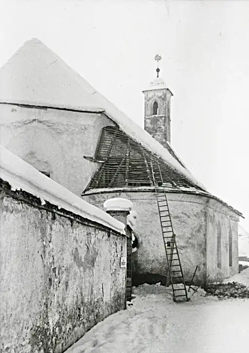 Klosterkirche Abbruch Antoniuskapelle 1963